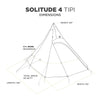 PEAX Solitude 4 Tipi Silnylon