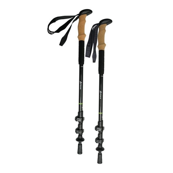 PEAX Backcountry ELITE Cork Trekking Poles