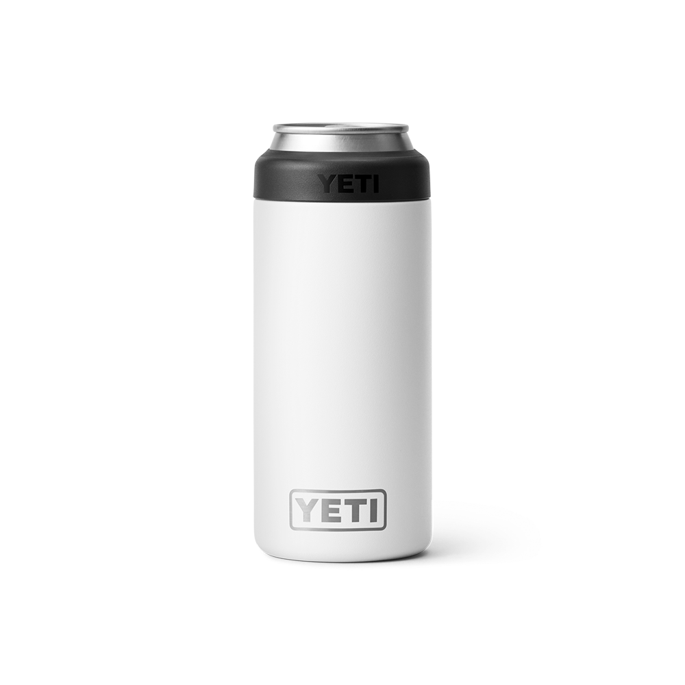Rambler 12oz Colster Slim Can Cooler in Charcoal by YETI
